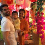 Sameera Reddy Instagram - I gifted myself to Akshai on our first Diwali together! 😂2011 ! Then our family grew thru the years in the most beautiful way ! Diwali nostalgia 🪔✨ #throwback #diwali #family #forever ❤️