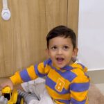 Sameera Sherief Instagram – Arhaan started giving the chorus to this song while my mom  was casually singing it for him. Later when he learnt about the existence of this song he was sooooo happy! N now he only wants to listen to this song while sleeping. “Oo papa lali” our version! Hope you like it ❤️