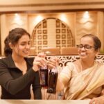 Samyuktha Hegde Instagram – Join me and Amma on a Toofani Biryani journey at Nagarjuna, where each bite is a flavourful symphony and Thums Up adds that perfect pop! We had biryani and Thums Up and found that just like us two, it is the ultimate combo! 

@nagarjunarestaurants 
#ad #ToofaniBiryaniHunt #Biryani #ThumsUp #ToofaniCombo