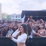 Sana Sultan Instagram - Wow!! This is what it feels to be part of the Biggest College Fest of Mumbai, UMANG❤️🔥 Thank u soo much N.M college for having me…I still remember i use to participate in this fest during my college Fest & Today m are here as Guest of honour to Promote my Recent Track “Munda ho gaya pagal” ❤️ Our Song trending on Reels aswell! So So glad u guyz are loving the Song & Big shukriya N.M college for all the Love & goodies🐒👻❤️ Congrats to the Entire team of Munda ho gaya pagal we are successfully making the crowd pagal …. less go❤️🔥 @sanakhan00 @simbanagpal @mfrecords1 @devnegilive @faizz_877 @directorshekharsalaria @akshaykapoor301 @team_allgood @jigarkhan_87 @mehvishqadir_19 #SetTheDate #NewMusicAlert #GetReadyToGroove 🎵💃 #UpcomingRelease #SongOfTheSeason 🎤✨ #mundahogayapagal #mfrecords1 #sanasultankhan #sanasultaan #queensultaan #simbanagpal