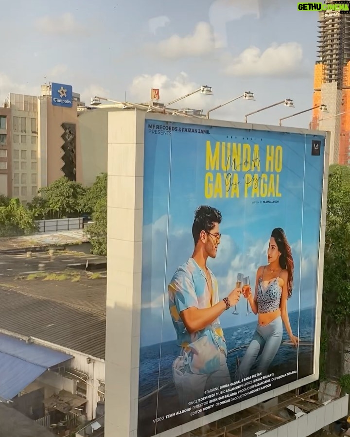 Sana Sultan - 304.6K Likes - If you can dream it, then you can do it🥰💪🏻✨
Allhumdulillah this is no less than a dream😅Billboards & Hoardings of my recent Music video across busy streets of Mumbai🥹❤️
Allhumdulillah…One Goal at a time!Can’t thank God & Universe Enough for always blessing me with all that i ask for… sometimes i get way more than i ask for🥹❤️
you can indeed achieve anything & everything if you set ur heart & mind on something..All it takes is self-belief, lots of Hardwork, Dua’s of ur parents & Faith in the God…
Thank u guys for all ur support & for being Part of my beautiful journey🙏🏻❤️
Sana Sultaan on the way to Conquer the World… Let’s do it together… Can & Will! 👑
.
.
.
.
.
P.s : Congrats to the Entire team of the Song… We are killing it🥰🔥
@sanakhan00 @simbanagpal @mfrecords1 @devnegilive @faizz_877 @directorshekharsalaria @akshaykapoor301 @team_allgood @mehvishqadir_19
@jigarkhan_87
Big thnx to @hayat_n786 for all the support when needed… 🥰✨