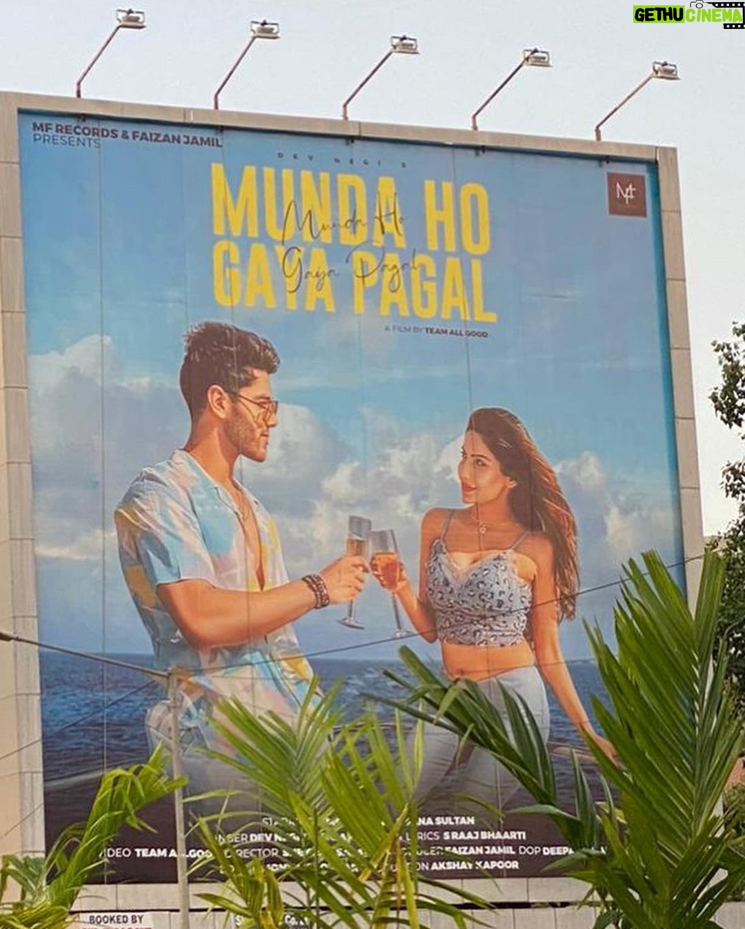 Sana Sultan - 304.6K Likes - If you can dream it, then you can do it🥰💪🏻✨
Allhumdulillah this is no less than a dream😅Billboards & Hoardings of my recent Music video across busy streets of Mumbai🥹❤️
Allhumdulillah…One Goal at a time!Can’t thank God & Universe Enough for always blessing me with all that i ask for… sometimes i get way more than i ask for🥹❤️
you can indeed achieve anything & everything if you set ur heart & mind on something..All it takes is self-belief, lots of Hardwork, Dua’s of ur parents & Faith in the God…
Thank u guys for all ur support & for being Part of my beautiful journey🙏🏻❤️
Sana Sultaan on the way to Conquer the World… Let’s do it together… Can & Will! 👑
.
.
.
.
.
P.s : Congrats to the Entire team of the Song… We are killing it🥰🔥
@sanakhan00 @simbanagpal @mfrecords1 @devnegilive @faizz_877 @directorshekharsalaria @akshaykapoor301 @team_allgood @mehvishqadir_19
@jigarkhan_87
Big thnx to @hayat_n786 for all the support when needed… 🥰✨