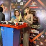 Sana Sultan Instagram - Allhumdulillah this one dedicated to my Ammi Jaaan🏆 Yesterday we Won Saraswati Bai Dada Saheb phalke Award as “Fav mother-daughter Duo” 🥰💕 They say behind every successful Man there is a Woman… But what about a Successful Daughter? I truly believe behind every successful Daughter there is a Mother/Father who trusted her & not the Society! Jo b hu aap ki Dua’on se hu🤲🏻Everything that i am today or i shall ever be, i owe it to my Ammi-Abbu🙏🏻❤️ Thank u Ammi for everything, for being part of my content🐒👻& most importantly for Being Part of my Life which is literally the best part!😅🤍 Your Love & blessings is what keeps me going no matter what! Promise to make you proud always, promise to be by ur side till my last breath. Love u & Abbu wayy too much. P.s : Pls Say MashAllah ❤️✨ Mumbai - City of Dreams