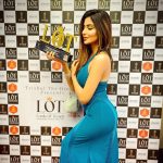 Sana Sultan Instagram - Yay! Won Another Tittle Yesterday “Youth Icon of the Year” 🏆 Shukriya @lordsoftrendz @@lordoftrendzofficial for this Beautiful award… 🙏🏻🤍 Shukriya to all my lovelies for supporting me always.. Thank u God, Thank u Universe✨ P.s : Time to build another rack for these trophies🥰👑 Mumbai - City of Dreams
