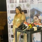 Sana Sultan Instagram - Yesterday at song launch of our Song “Saawan aaya” 🤩❤️ What a beautiful star studded Night & was soo soo happy soo many of the people from industry & many of my amazing friends came to support me🥹🤍 i genuinely feel so damn happy bout it!!! Special thanx to all of these lovelies who came at such a short notice & made this launch so successful… 🙏🏻🤍 @officialsalman.ali ,Abhinav kashyap Sir, @singer.muskaan @officialaltamashfaridi @danishalfaaz @eshanmasihchrist @arshiadilshaikh @manseegupta_theposser thank u for coming guys & make it soo special.🥹🤍 Also, guys the Song is out so pls go watch it on youtube channel of @skillifymusic starring me & @kinshukvaidya54 in the beautiful voice of @sumedhakarmahe 🤍 @shibangsofficial @writer_amir that gave the song the actual song , directed by @milan_joshi__ & @preet_maru for making sure everytin went on smoothly… It’s team work & hardwork so i know this one is rocking🔥🙏🏻 @hayat_n786 thank u for styling me so beautiful, i love saree on me (thnx to u)😋❤️ Thank u guys for all the love! Do watch the song & keep supporting🤍✨🙏🏻 Mumbai - City of Dreams