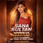 Sana Sultan Instagram - Dubaiii, it’s a Huge Day🥰 See you guys tonight! Excited to Perform Live! Less go❤️✨🔥 Dubai, United Arab Emirates