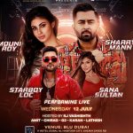 Sana Sultan Instagram - Dubaiii, it’s a Huge Day🥰 See you guys tonight! Excited to Perform Live! Less go❤️✨🔥 Dubai, United Arab Emirates