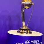 Sana Sultan Instagram - How lucky & Blessed I feel standing this close to the ICC Men's CWC 2023 Trophy🏆 @cricketworldcup @icc Literally manifesting Win for Our Country 🇮🇳 We can & We Will… Had a great time watching Sehwag & Muralitharan giving their expertise knowledge & their past amazing experience that made us all nostalgic… From winning moments to the crazy India-Pakistan thrilling highly competitive matches to the Team performing under pressure! It was a fabulous session where ICC launched Men's CWC 2023 Match Schedule in spectacular fashion... #CWC23 #CWCMatchScheduleLaunch This World Cup will be a next-level craze! Mark your calendars! 5th Oct -starts with the most awaited & blockbuster Match, India vs Pak..🔥🔥 TEAM INDIA FOR WIN🏆🇮🇳