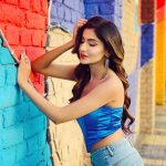 Sana Sultan Instagram - Boooom🔥 Our Song “Double Black” crossed 5 Million Organic views on Youtube & Still ruling charts… Has to it’s @amritmaan106 x @sanakhan00 x @mcsquare7000 Keep giving all the Love, cuz the song is indeed super cool combo of Haryanvi + Punjabi= 💣 Styling & makeup : @passirajan Mohali, Chandigarh