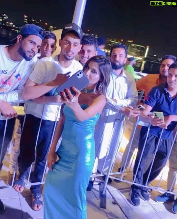 Sana Sultan Instagram - Iifa 2023 ❤️ What a feeling to walk the Green Carpet & get the chance to witness this Grand Event..😇🥰 Shukriya Iifa for this honour 🙏🏻🤍💫 #YasIsland #VisitAbuDhabi #Nexa #CreateInspire #SobhaRealty #EaseMyTrip @yasisland @VisitAbuDhabi @NexaExperience @EaseMyTrip Yas Island, Abu Dhabi