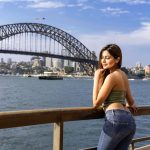 Sana Sultan Instagram - Sydney you are absolute Beauty🤍✨ . . . 📸: @shekhar_jay Harbour Bridge