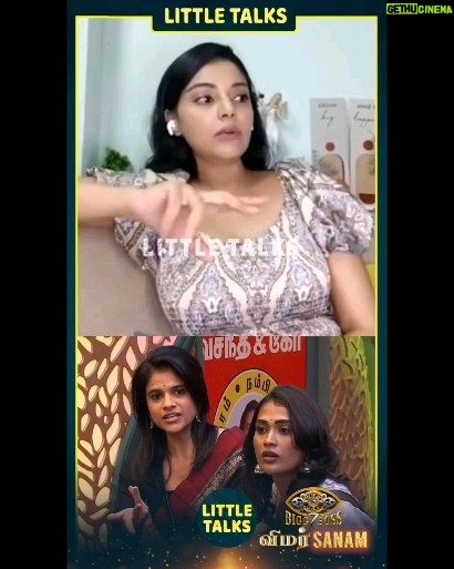 Sanam Shetty Instagram - Unacceptable behaviour by #Maya and #Poornima (who laughed with her) when #Nixon asked for mask! Nixon dint provoke her in anyway to justify her action! . . #adamteasing #equality #mentoo #BiggBossTamil7 #vimarsanam @ikamalhaasan @vijaytelevision @disneyplushotstartamil @littletalksmedia #livestreaming