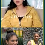 Sanam Shetty Instagram - Day 2 BB - #Vimarsanam Sneak peek #Jovika - 'Star of the day' 🌟 Full video link in bio . . With @littletalksmedia Outfit @coolclub_chennai #biggboss7tamil #bbtamil @vijaytelevision @disneyplushotstartamil
