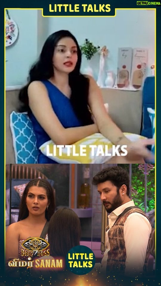 Sanam Shetty Instagram - Sneak peek - Big Boss7 @vishnuvijay_offl LIVE Review - Litte Talks Youtube See you at 10.30 pm tonight π . . In association with @littletalksmedia Wardrobe @coolclub_chennai #vimarsanam #biggbosstamil7 #bbtamilseason7 @live @review