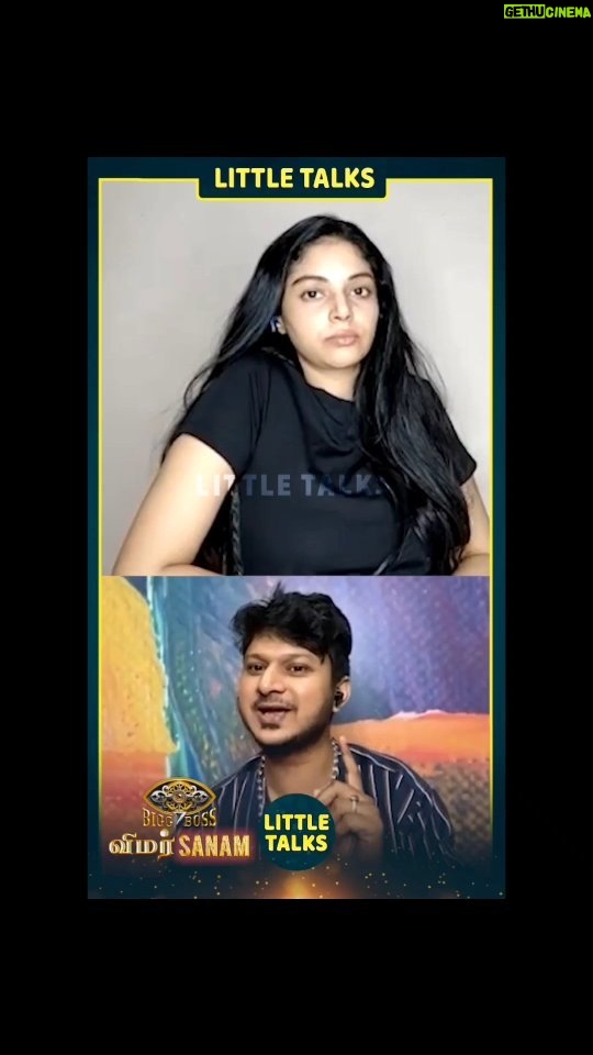 Sanam Shetty Instagram - #RankingTask Kudos to #Pradeep #Maya #Jovika #Saravanan for trying to claim the 1st Rank 👏 Although I don't agree with Maya's reasoning, Pradeep's reverse classist logic or their mutual agreement! Other housemates 👎 What's your take? Review Video link in bio ⏩ @littletalksmedia #VimarSanam #biggbosstamil #biggbosstamil7 @vijaytelevision @disneyplushotstartamil Outfit @coolclub_chennai