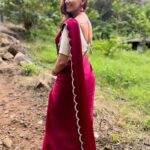 Sanjana Singh Instagram - At shooting movie name : Nalladhu sei Director name : kalimuthu Sir Producer : Sri karupar films Hero name: R Rahul Raj @rahulregi20 Location: Megamalai tiger reserve forest