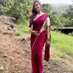 Sanjana Singh Instagram - At shooting movie name : Nalladhu sei Director name : kalimuthu Sir Producer : Sri karupar films Hero name: R Rahul Raj @rahulregi20 Location: Megamalai tiger reserve forest