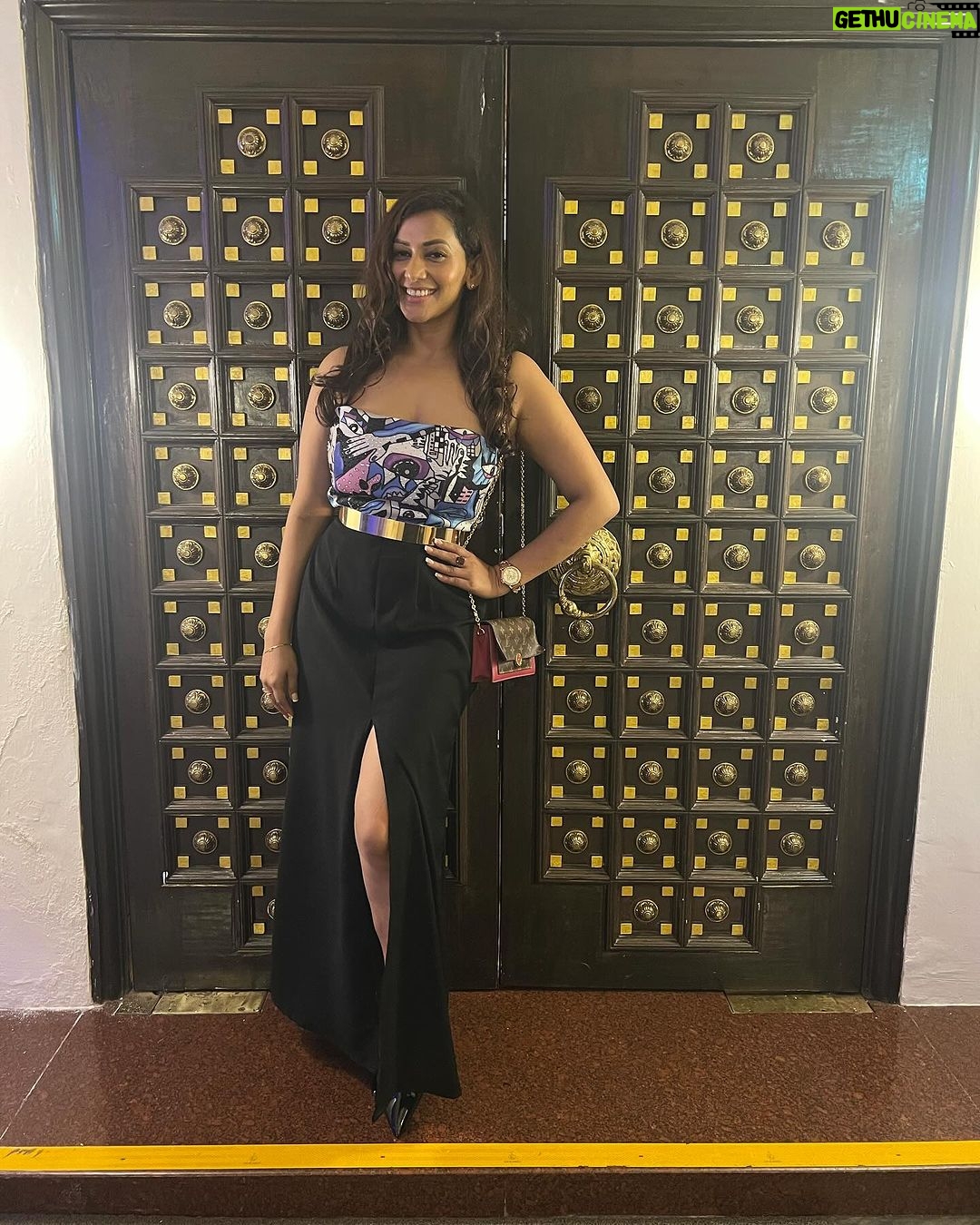 Sanjana Singh Instagram - Happy Halloween to all my fantastic fans! 🎃👻 Your support is a treat all year round. Have a spooktacular day filled with fun and frights!❤️ costume Designer : @sidneysladen