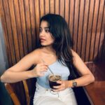 Sanjana Tiwari Instagram - A coffee aficionado indeed. ☕️ 📸 @varshithaa.govardan
