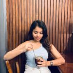 Sanjana Tiwari Instagram - A coffee aficionado indeed. ☕️ 📸 @varshithaa.govardan