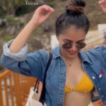 Sanjana Tiwari Instagram - Every breath, a love song in the air. 🕊️💕 Embracing my journey of 2023 - a chapter of endless self love and perpetual self discovery ❤️ #reels #reelitfeelit #selflove #selflovejourney #embracinglife #explore #trending #love #chennai Ross Island