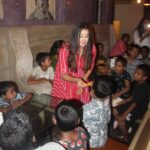 Sanjjanaa Instagram - From starting my birthday or any special occasion of my life with these special orphan kids at @ciros_pizzeria from @sanjjanaafoundation - #sanjjanaagalranifoundation … it is an overwhelming experience for me to come together with this kids every once in 3 - 4 months making time for them. Marking any special occasion or success with these kids gives me internal happiness and satisfaction. … I have transformed to a person who was extremely materialistic Cosmopolitan hanging out with a lot of people who actually are of a very commercial mentality, to leaving them all behind and I have become a person who believes now in internal happiness and real happiness that comes to me by being with the real people … and creating real incidents like for example this one … feeding these special Orphans and getting soulful satisfaction … And the real birthday is today on October 10 where I am going to be celebrating with very very close people in my family 💕 the overwhelming blessings, and I thank the Almighty for keeping me alive and experiencing this wonderful life. Each day is a blessing … my outfit is by @momzjoy Beautiful make up by @makeoverbysomuhassan … you must check out new jumbo pizza launched by @ciros_pizzeria at 80 feet road in indiranagar , and their new range of gelatos that they have launched in st marks road … Thank you Paul & nikhil nath for hosting us , they are the owners of @foxinthe_field , @ciros_pizzeria , @ponnusamy.india .. There chocolate flavour gelato was ultimately to die for and I could not get enough of much ever I would eat it …. Don’t remember the last time I indulged so much into a chocolate ice cream. You must must must try to. This is my personal most recommendation. 😍 Karnataka, Bangalore
