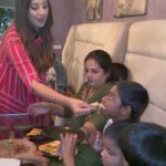 Sanjjanaa Instagram - From starting my birthday or any special occasion of my life with these special orphan kids at @ciros_pizzeria from @sanjjanaafoundation - #sanjjanaagalranifoundation … it is an overwhelming experience for me to come together with this kids every once in 3 - 4 months making time for them. Marking any special occasion or success with these kids gives me internal happiness and satisfaction. … I have transformed to a person who was extremely materialistic Cosmopolitan hanging out with a lot of people who actually are of a very commercial mentality, to leaving them all behind and I have become a person who believes now in internal happiness and real happiness that comes to me by being with the real people … and creating real incidents like for example this one … feeding these special Orphans and getting soulful satisfaction … And the real birthday is today on October 10 where I am going to be celebrating with very very close people in my family 💕 the overwhelming blessings, and I thank the Almighty for keeping me alive and experiencing this wonderful life. Each day is a blessing … my outfit is by @momzjoy Beautiful make up by @makeoverbysomuhassan … you must check out new jumbo pizza launched by @ciros_pizzeria at 80 feet road in indiranagar , and their new range of gelatos that they have launched in st marks road … Thank you Paul & nikhil nath for hosting us , they are the owners of @foxinthe_field , @ciros_pizzeria , @ponnusamy.india .. There chocolate flavour gelato was ultimately to die for and I could not get enough of much ever I would eat it …. Don’t remember the last time I indulged so much into a chocolate ice cream. You must must must try to. This is my personal most recommendation. 😍 Karnataka, Bangalore