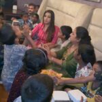 Sanjjanaa Instagram - From starting my birthday or any special occasion of my life with these special orphan kids at @ciros_pizzeria from @sanjjanaafoundation - #sanjjanaagalranifoundation … it is an overwhelming experience for me to come together with this kids every once in 3 - 4 months making time for them. Marking any special occasion or success with these kids gives me internal happiness and satisfaction. … I have transformed to a person who was extremely materialistic Cosmopolitan hanging out with a lot of people who actually are of a very commercial mentality, to leaving them all behind and I have become a person who believes now in internal happiness and real happiness that comes to me by being with the real people … and creating real incidents like for example this one … feeding these special Orphans and getting soulful satisfaction … And the real birthday is today on October 10 where I am going to be celebrating with very very close people in my family 💕 the overwhelming blessings, and I thank the Almighty for keeping me alive and experiencing this wonderful life. Each day is a blessing … my outfit is by @momzjoy Beautiful make up by @makeoverbysomuhassan … you must check out new jumbo pizza launched by @ciros_pizzeria at 80 feet road in indiranagar , and their new range of gelatos that they have launched in st marks road … Thank you Paul & nikhil nath for hosting us , they are the owners of @foxinthe_field , @ciros_pizzeria , @ponnusamy.india .. There chocolate flavour gelato was ultimately to die for and I could not get enough of much ever I would eat it …. Don’t remember the last time I indulged so much into a chocolate ice cream. You must must must try to. This is my personal most recommendation. 😍 Karnataka, Bangalore