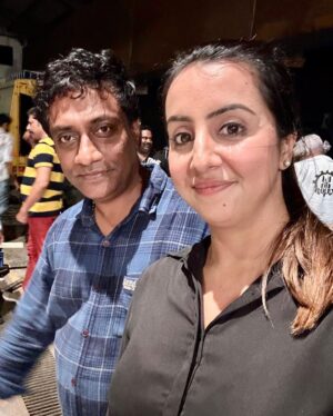 Sanjjanaa Instagram - “ @kundara_andiyappees “ is the page & the name of my upcoming #malyalamfilm … 

it felt like a breeze of fresh air to go back on sets and shoot this film for me after I became a mom , along side co- star @sreenathbhasi and #saipriya , (our pics will be out in the next album ) …. 

Director @vijay kumar , who is a renowned malyalam actor is calling the cuts for this film , along side the film is produced by the founder of @head__and__face  Mr Baiju a NRI from London , a very very passionate actor and also he is playing the main antagonist in this film & another producer is Mr . Benoy who is taken care of all actors with at most hospitality 🌸…. 

Action sequences are Coreographed by @ashrafgurukkal  master ji … I am very fortunate that I got to work with such a good technician like him. He is a school in himself. 

we have had long schedules and the film has wrapped up after 75 day-long shooting schedule I had taken my little infant @princealarik  too with me … it was a very hard working phase for me as I had a lot of action to perform in the film & I can’t wait for you all to see me back on the big screen as a IPs office , this film is going be a laughter riot & I am going to entertain you with my half baked funfull Malyalam skills 😍😍😍😍😍. 

Thank you Dop @jomon_cinematographer sir for making me look so good … can’t wait to go dubbing for my film for the very first time in Malyalam this #december , as the film gets ready to release this feb ❤️ 

Prince Shelly is doing the Pr of the film . ❤️ @prins_shelly . 

Thank u @anukurisinkal , Surya & Shyam sir from director department to have been such a strong support in teaching me malyalam .