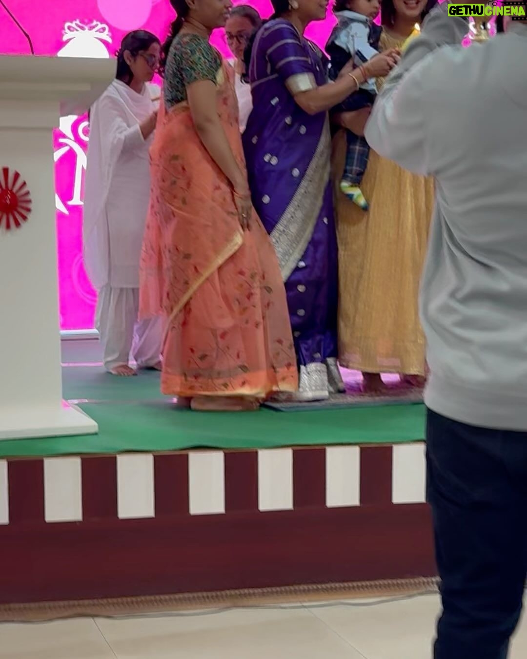 Sanjjanaa Instagram - It was a blissful transforming experience to be visiting #bramhakumaris , for the launch of @mrsmom season 7 with @dr.k.shilpireddy , At first, I thought I have just gone for the launch of Mrs mom but later on as I learnt more about the Brahma Kumari’s community. I am so wowed with how they are emphasising and creating at most importance for the betterment of the mental health of people … If you are mentally healthy, you are the most wealthy being a young person in today’s times . Also, what I understand is , its extremely important to be talking openly and to be seeking help. If you are in pain or in any incompatible position in life, “ Come what may “ whatever it is , may it be your career, your personal life or any thing that’s not going right for you . It’s great to have friends who are genuine whom you can speak your issues out to and seek spiritual and mental help & guidance . one such friend I made here is Prassanaa didi , a mentor and a soul friend . Outfit @momzjoy Location @brahmakumarisindia (Jakkur banglore city ) @dr.k.shilpireddy Karnataka, Bangalore