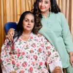 Sanjjanaa Instagram - Sometimes to continue our Social Media journey and make it more interesting , I feel the need of shooting with a companion … who better than my own boss, my own mom … 😍 we both look so fabulous in this lovely outfit from @momzjoy … it was fabulous to see my girls to come together @anjana_anjanadeshpande did our make up & @makeupbymeghamalhotra did my hair …. Let’s chat now in comment that how are you liking the look ? Follow my mom on instagram & welcome her with some love 💓💓 big shout oh and cheers to all moms there who have been coping up with there overwhelming hectic schedules to be managing their children and their careers … love to all life is too short, cherish every moment and live well while it lasts … ❤️ 21st Amendment Gastrobar Indiranagar