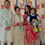 Sanjjanaa Instagram - With the arrival of the festival season and the air filled with love, my heart brimmed with anticipation for the enchanting union of my beloved friend #poojagandhi @iampoojagandhi__publicfigure with her soulmate Vijay Ghorpode. As the sweet melody of wedding bells resonates, it paints a beautiful picture of love, harmonizing the merging of two destined souls into one. I am so happy for you pooja that you have settled down with the best person you could . I felt an overwhelming sense of joy as I encountered numerous dear friends from the kannada Film Industry during this event. And what made this experience even more magical was the presence of my beloved brother, @chakravathichandrachud, by my side. There were times when I told my mom, why don’t I have a brother of my own , but after meeting @chakravarthychandrachud anna, I never felt that way I never felt I don’t have a brother anymore , I must take this occasion to thank my brother Chakravathy to be by my side. He stood by me rocksolid strong when I had no one , when I was accused by certain people of things I have never done . He educated me & strengthened me and my family to fight legal battles against ruthless people who victimised us just for their own fame , and therefore I have thoroughly thought them a lesson . Today I can proudly say that in my brother I see my Krishnaa , my mentor and I am his Arjuna his student . Thanx for being there for me bro .👊❤️ The stunning salwar I wore was an exquisite creation from the renowned @iyradesignstudio, featuring a breathtaking combination of vibrant red and captivating black. Bangalore, India