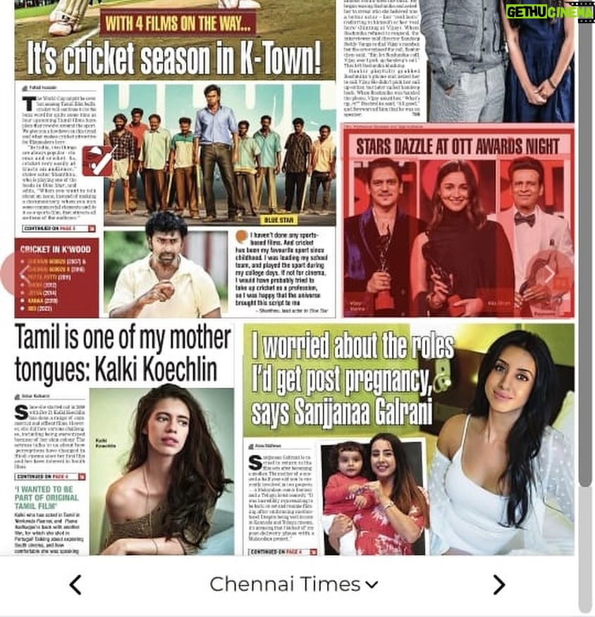 Sanjjanaa Instagram - Last week was an over whelming experience to be featured pan south india in all 4 versions @kochitimes , @hyderabad_times , @chennaitimestoi , @bangalore_times , it came in like a fresh breeze of air , For me to get back to work to be getting back to the sets of my 2 various films in 2 seperate languages , one in #malyalam titled @kundara_andiyappees with @sreenathbhasi & the other in Telugu titled #manishankar with @pakkhihegde & @sivakantamneni ❤️ I’m soon going to announce my come back in kannada films with my brother , he is my heart & soul @chakravarthychandrachud ❤️ we are working togeather the coming year #2024 ❤️. What ever Rumours the world says about you dwelling in evil jealousy the only answer is getting back to them with achieving in your career & doing quality work and nothing else. ❤️ thought to me by my bro @chakravarthychandrachud . Karnataka, Bangalore