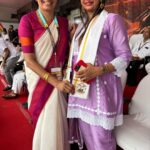 Sanjjanaa Instagram - Bangalore witnessed the very best #kambala event , for the first time at the palace grounds organised by @official_gurukiran , #gunaranjanshetty , #ashokrai , #prakashshetty . This event was made in a very luxurious scale and it’s possible only when such powerful people come together and give it there all we should thank the organisers who are really successful dignitaries to have conducted such a potential celebration in our city #Bangalore . It was famously called “ #bengalurukambalanammakambala “ , it was the biggest cultural event I have ever seen conducted in my life On such a vast scale , gathering visitors of up to 11 lakh people , it was an honour to be among the dignitaries on stage, which had many politicians led by our x cm @bsyediyurappa @bsybjp ji , Shobha karandlaje ji , and many others … I felt this event was very important to be conducted every year in Bangalore because it’s a beautiful cultural gathering , and it gave a livelihood of earning to so many people who had put this event together in terms of the labours who were involved in putting this togeather , it was as good as a exebition a “ Ooru jathraa “ which made every one feel proud to be from #karnataka , growing this festival and stretching borders of its popularity from #manglore to #bengaluru …. It was lovely to catch up with old friend @pallavigurukiran , she is such a warm person . There was a spark of happiness & celebration in the face of everyone who are attended the event and it was a truely Energetic mega Festival one can ever witness and never forget . Jai karnataka , Jai Jai karnataka mathay. Jai hind . Karnataka, Bangalore
