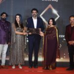 Sanjjanaa Instagram - I was very over whelmed , to be visiting , #fashionawardsindia2023 the 2nd edition , firstly to receive my award from @taramma for my contribution in South Indian cinema , it has been a journey of 55 films across , kannada , Telugu & malyalam film industry … I have been blessed with the opportunity of working with many superstars & dignitaries like #Pawankalyan @pawankalyan , #Prabhasraju @actorprabhas , Shivrajkumar , Darshan @darshanthoogudeepashrinivas , Sudeep @kichchasudeepa , mohan lal @mohanlal , Mamooty @mammootty & many others … Besides they also acknowledged my social journey of my philanthropic work that I have done & I am continuing to do of supporting many orphans through @sanjjanaafoundation . it’s very important to be receiving applause so that we continue to do what we do in a more focused manner in my opinion . Especially when your life is super hectic with your motherhood journey and you’re coming back to your career with many aspirations and 2 new films in my kitty . Besides , I was also very happy to be presenting awards to many budding artists , I would love to congratulate @pradeep_sankey_events & Mr . Basvaraj in conducting such a fabulous event . I would like to congratulate all the winners and tell you all that this is just a beginning . All the best . Beautiful dress styled by @sanjay_shammy Hair & make up by @ss_makeover_by_suha Karnataka, Bangalore