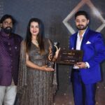 Sanjjanaa Instagram - I was very over whelmed , to be visiting , #fashionawardsindia2023 the 2nd edition , firstly to receive my award from @taramma for my contribution in South Indian cinema , it has been a journey of 55 films across , kannada , Telugu & malyalam film industry … I have been blessed with the opportunity of working with many superstars & dignitaries like #Pawankalyan @pawankalyan , #Prabhasraju @actorprabhas , Shivrajkumar , Darshan @darshanthoogudeepashrinivas , Sudeep @kichchasudeepa , mohan lal @mohanlal , Mamooty @mammootty & many others … Besides they also acknowledged my social journey of my philanthropic work that I have done & I am continuing to do of supporting many orphans through @sanjjanaafoundation . it’s very important to be receiving applause so that we continue to do what we do in a more focused manner in my opinion . Especially when your life is super hectic with your motherhood journey and you’re coming back to your career with many aspirations and 2 new films in my kitty . Besides , I was also very happy to be presenting awards to many budding artists , I would love to congratulate @pradeep_sankey_events & Mr . Basvaraj in conducting such a fabulous event . I would like to congratulate all the winners and tell you all that this is just a beginning . All the best . Beautiful dress styled by @sanjay_shammy Hair & make up by @ss_makeover_by_suha Karnataka, Bangalore