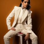 Sarah Jane Dias Instagram - we. like. to party. . hair and makeup - @fromlinertolipstick suit - @sshomme jewellery - @curiocottagejewelry photography - @mhatreom . #fashionphotography #fashion #howtowearasuit #suit #indianfashion #indianfashiondesigner