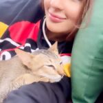 Seerat Kapoor Instagram - Lounging at @beno.goa and this little one came toddling straight into my arms! Love has no bounds 😻