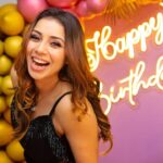 Sehrish Ali Instagram - Oh what fun it was , which I can still feel!!! Thank u! Thank u! To everyone who wished me birthday , love and Happiness!!💫 I saw all your messages and also will try to reply😘😘 Makeup partner- @europegirlcosmetics Makeup artist- @raksha_khandelwal_ Hair stylist Aarti PC @gajindersaini Decor by @fancyandclassy_in Food partner @biryanibykilo Starter food partner @friedchickencuisinefcc Dress courtesy @priyankaa_sahdev #girl #love #like #follow #instagood #cute #photooftheday #style #beautiful #fashion #smile #happy #sehrishali #beauty #picoftheday #model #photography #selfie #instagram #art #photo #myself #followme #instadaily #instalike #makeup #life #fun #likeforlikes #bhfyp