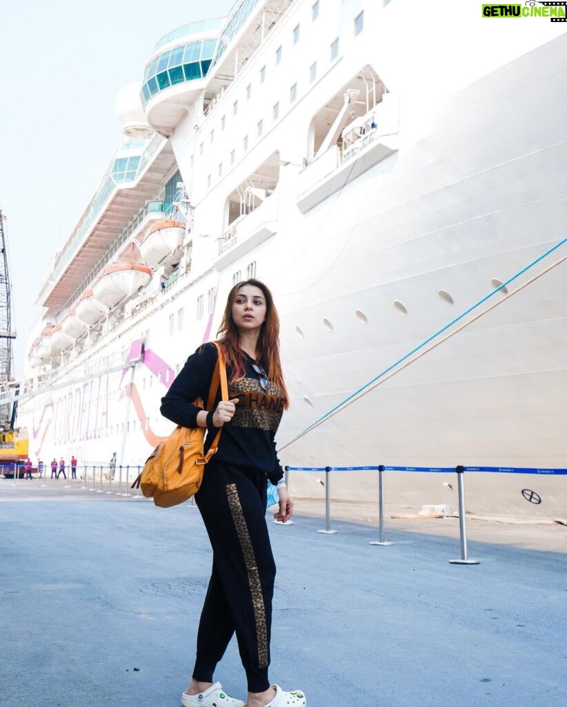 Sehrish Ali Instagram - Let’s do this!!! @cordeliacruises Dress @enzo_fashion_forever #cruise #cruiseship #travel #cruiselife #cruising #vacation #ship #cruises #travelphotography #travelgram #cruiseaddict #instacruise #kreuzfahrt #instatravel #cruisevacation #cruiseships #cruisetravel #cruiseblogger #holiday #travelblogger #cruisetime #ocean #photography #cruiser #cruisegram #bhfyp