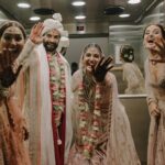 Shakti Mohan Instagram - My lil Golu is married 🥹 It feels like a piece of my heart went with you. I am so happy for you and @whokunalthakur 🙏🏻 Congratulations to my better half for finding her perfect match. May your life be blessed with happiness and bliss ✨ I will miss you terribly 🌸 @muktimohan My partner in everything 😎 📷 @themadeinheaven