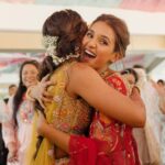 Shakti Mohan Instagram - Behen di mehandi 💛 #besttimes @muktimohan @whokunalthakur Styled by @shreyandurjastyle Outfit @anishashettyofficial Jewellery @swabhimannjewellery @rubans.in Hair @aaliyahussainhairmakeupcreator Makeup @ritickasjalan Photos @themadeinheaven @shubhamdancer