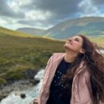 Shakti Mohan Instagram - When I was one with the wind 🌬️ Scotland