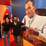Shanaya Kapoor Instagram - “Go crazy with your art” 😍 best experience at @nmacc.india ❤️ with the best people 🩵
