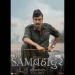 Sharib Hashmi Instagram - #SamBahadur releases this Friday !!! Watch the ammazzing life of Field Marshal #SamManekshaw and his military career spanning 4 decades portrayed soo brillliantly by @vickykaushal09 ❤️kya kar diya hai tumne bhai ❤️❤️👏🏻👏🏻 And the entire cast especially @sanyamalhotra_ ❤️ @fatimasanashaikh ❤️ @mohdzeeshanayyub ❤️ Whattay film @meghnagulzar ji ❤️ @ishantanus bhaiii ❤️ Was so happy to see my Muthu @ravindravijayisms in an interesting cameo ❤️ @rsvpmovies 👏🏻 @ronnie.screwvala 👏🏻 @pashanjal 👏🏻 @hasanainhooda 👏🏻 @divvyanidhhi 👏🏻 @nandinishrikent 👏🏻 @karan_mally 👏🏻 @hetalvariaofficial 👏🏻