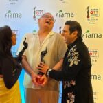 Sharib Hashmi Instagram - Us raat ka khumaar abhi bhi baaki hai ❤️ #FilmfareOTTAwards ❤️ @filmfare ❤️