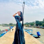 Sheetal Patra Instagram - Anchored with Hope & Positivity 🦋🌸💕 Guys can you Guess the location?!🐬