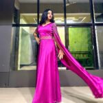 Sheetal Patra Instagram - Fluttering the wings of grace & twirls of elegance in this pink ensemble💖🌸🎀✨ from @soulbyindian by @peachypink_vibe #prettyinpink #flareandfab