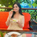 Sheetal Patra Instagram - One in a melon! 🍉 Have a refreshing morning everyone!☺️🌻
