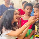 Sheetal Patra Instagram - Moments like this makes my heart smile!♥️ Grateful for the most heartwarming birthday spent with the incredible kids at “Asha Kiran orphanage. Their little, shy but genuine love-filled gestures touched my soul🥹❤️…Sharing my special day with these cuties was a true blessing😇🙏 May God shower these beloved children with boundless happiness 🫶🌟 #BirthdayBlessings #SpreadLove #godsfavchildren #littlehappiness